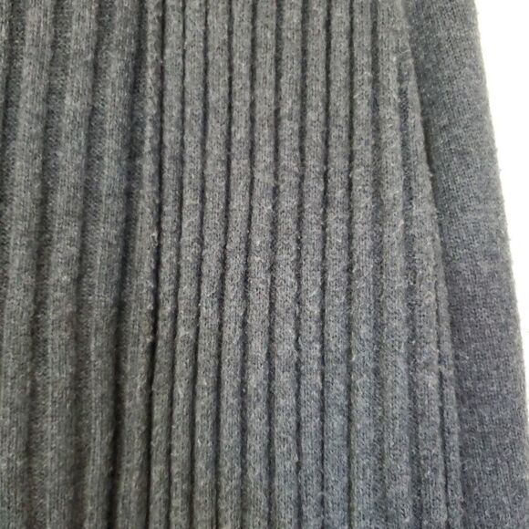 Gap Wool Cozy Open Long Cardigan Sweater Charcoal Grey Womens Sz M L has pilling - Picture 5 of 16